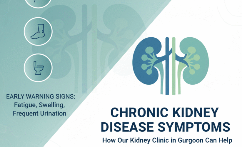 Chronic Kidney Disease Symptoms: Early Warning Signs and How Our Kidney Clinic in Gurgaon Can Help